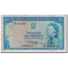Banknote, Rhodesia, 10 Shillings, 1964, 1964-09-11, KM:24a, VF(20-25)