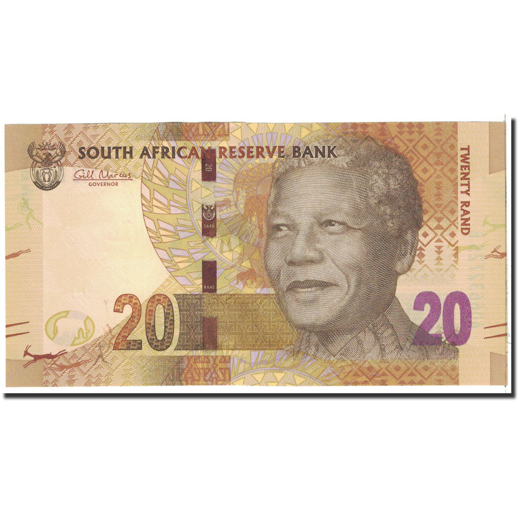 Banknote, South Africa, 20 Rand, 2005, Undated, KM:129b, UNC(65-70)