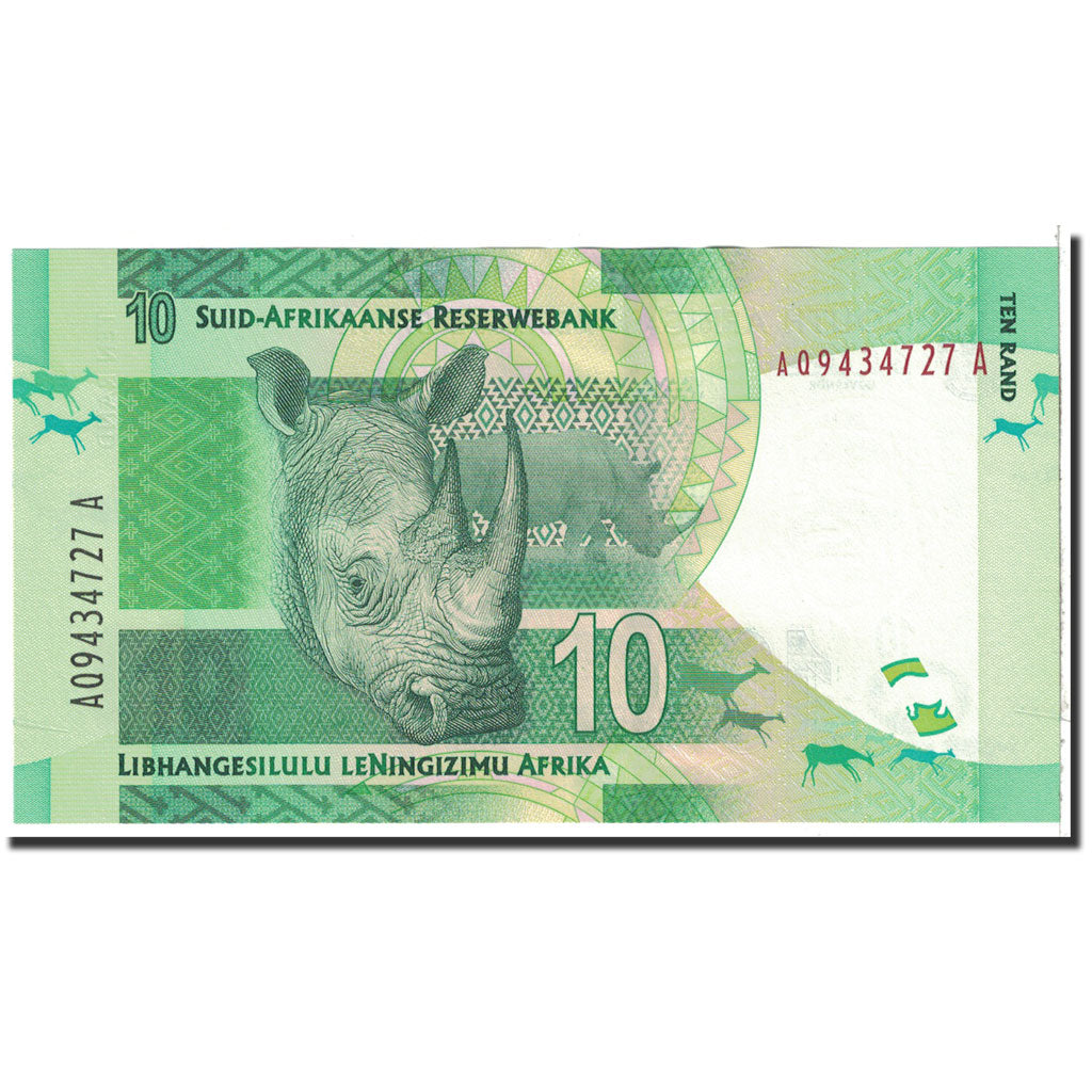 Banknote, South Africa, 10 Rand, 2005, Undated, KM:128b, UNC(65-70)