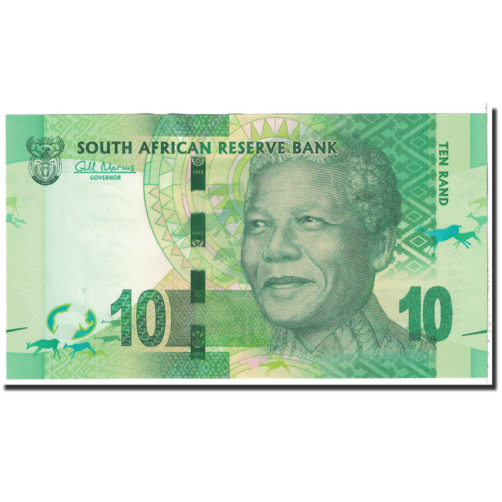 Banknote, South Africa, 10 Rand, 2005, Undated, KM:128b, UNC(65-70)