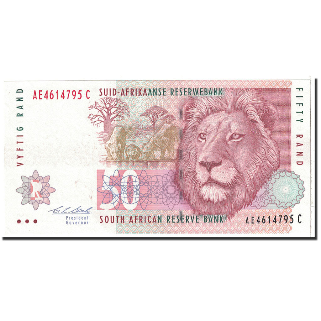South Africa, 50 Rand, 1992, KM:125a, UNC(65-70)