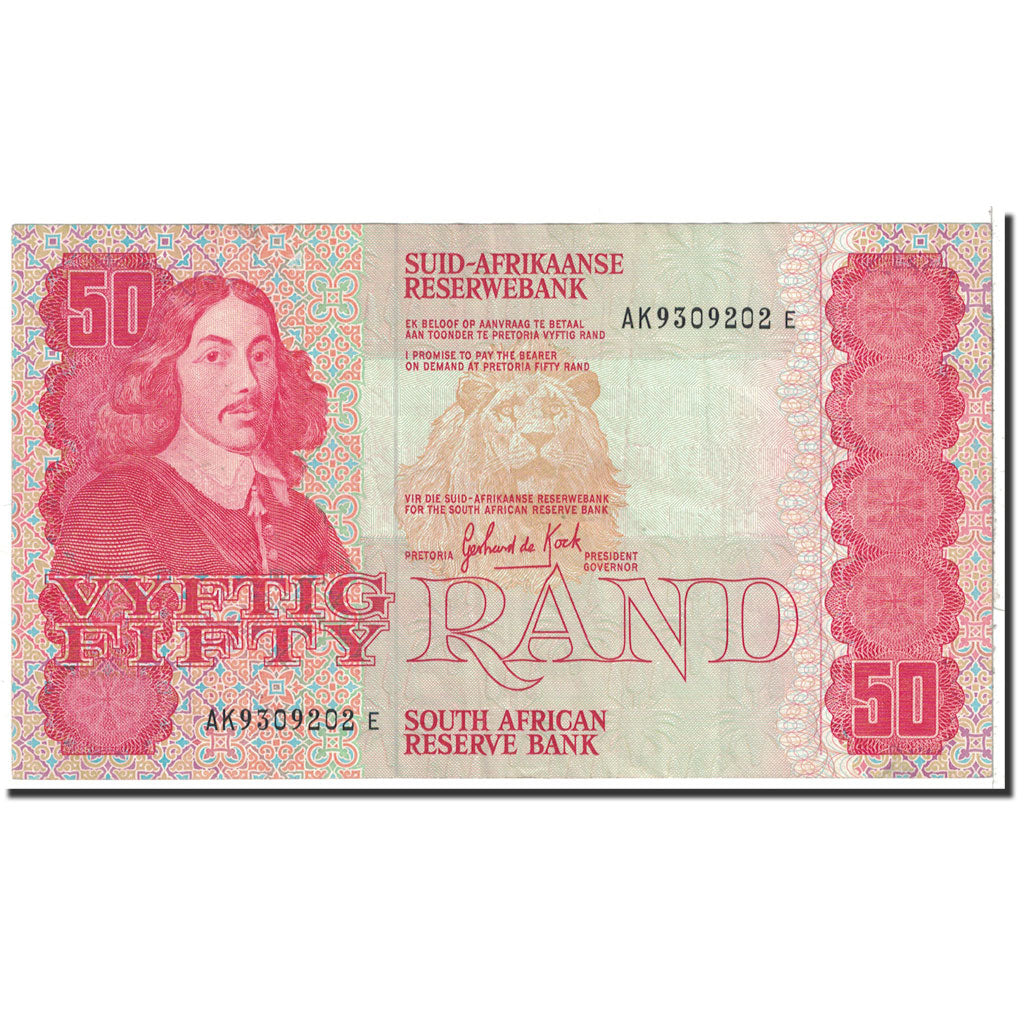 Banknote, South Africa, 50 Rand, 1984, Undated, KM:122a, AU(50-53)