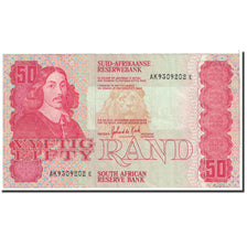 Banknote, South Africa, 50 Rand, 1984, Undated, KM:122a, AU(50-53)