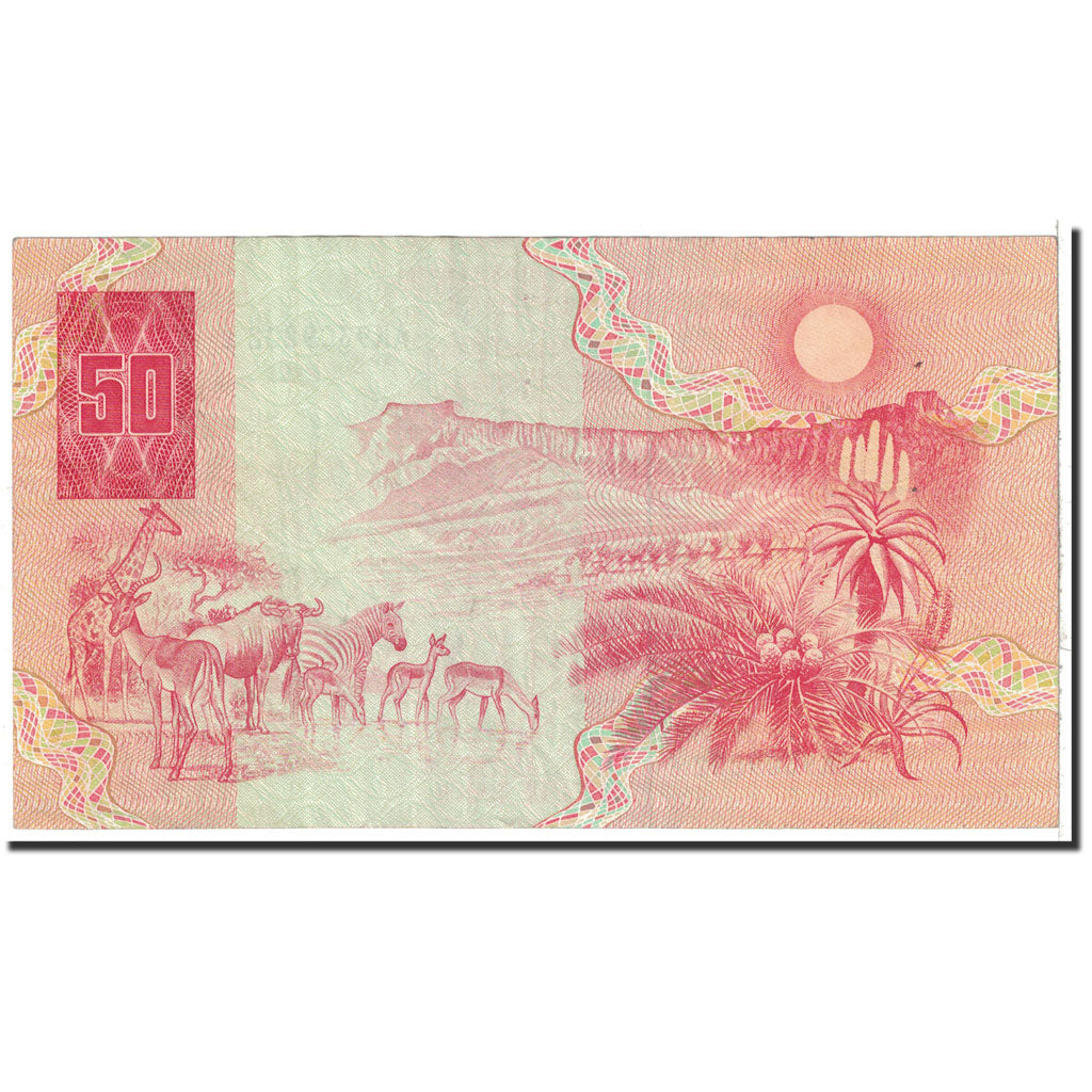 Banknote, South Africa, 50 Rand, 1984, Undated, KM:122a, AU(50-53)