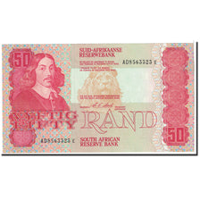 Billete, 50 Rand, 1990, Sudáfrica, KM:122b, Undated, UNC