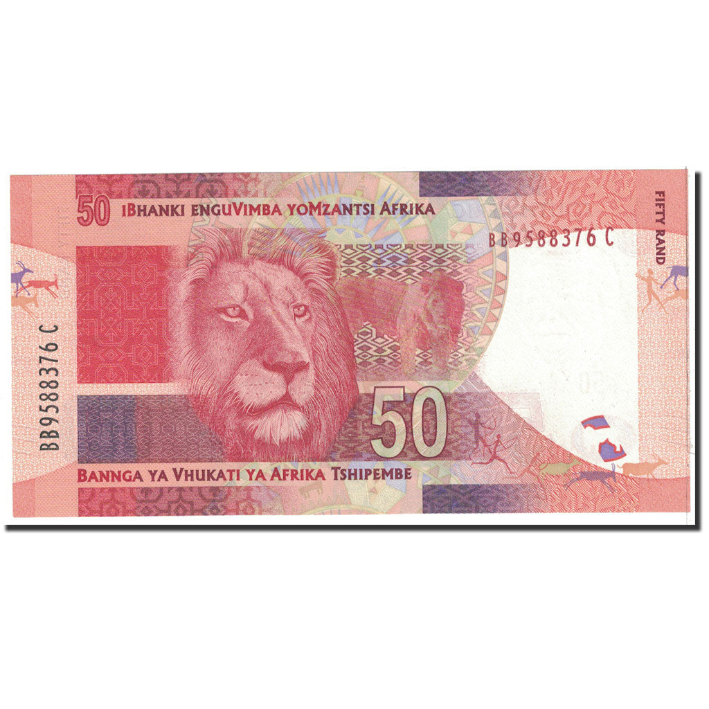Banknote, South Africa, 50 Rand, 2005, Undated, KM:130b, UNC(65-70)