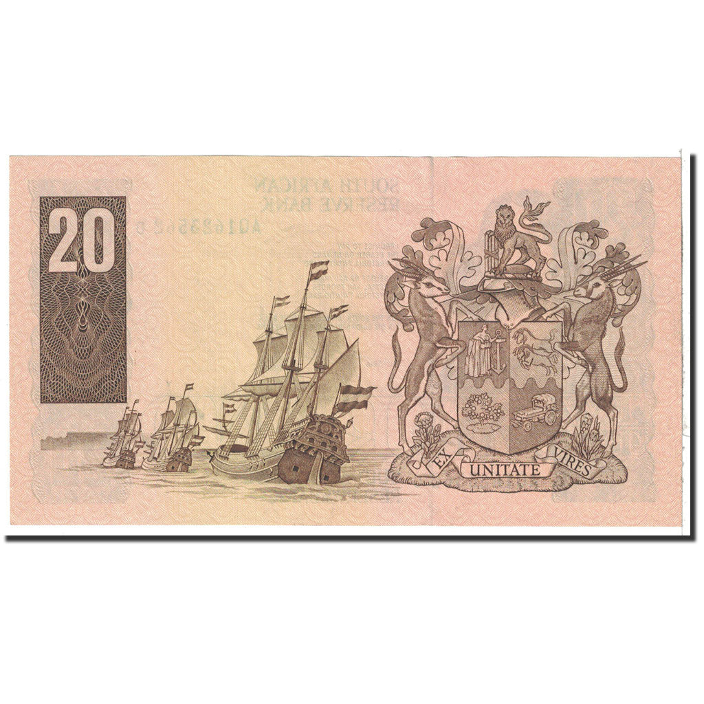 Banconote, Sudafrica, 20 Rand, 1984, KM:121e, Undated, FDS