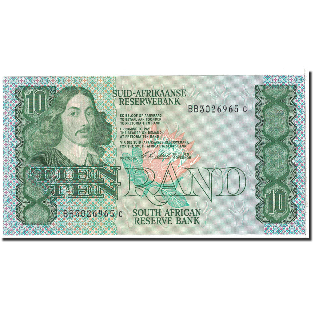 Banknote, South Africa, 10 Rand, 1990, Undated, KM:120e, UNC(65-70)