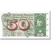 Banknote, Switzerland, 50 Franken, 1972, 1972-01-24, KM:48l, UNC(63)