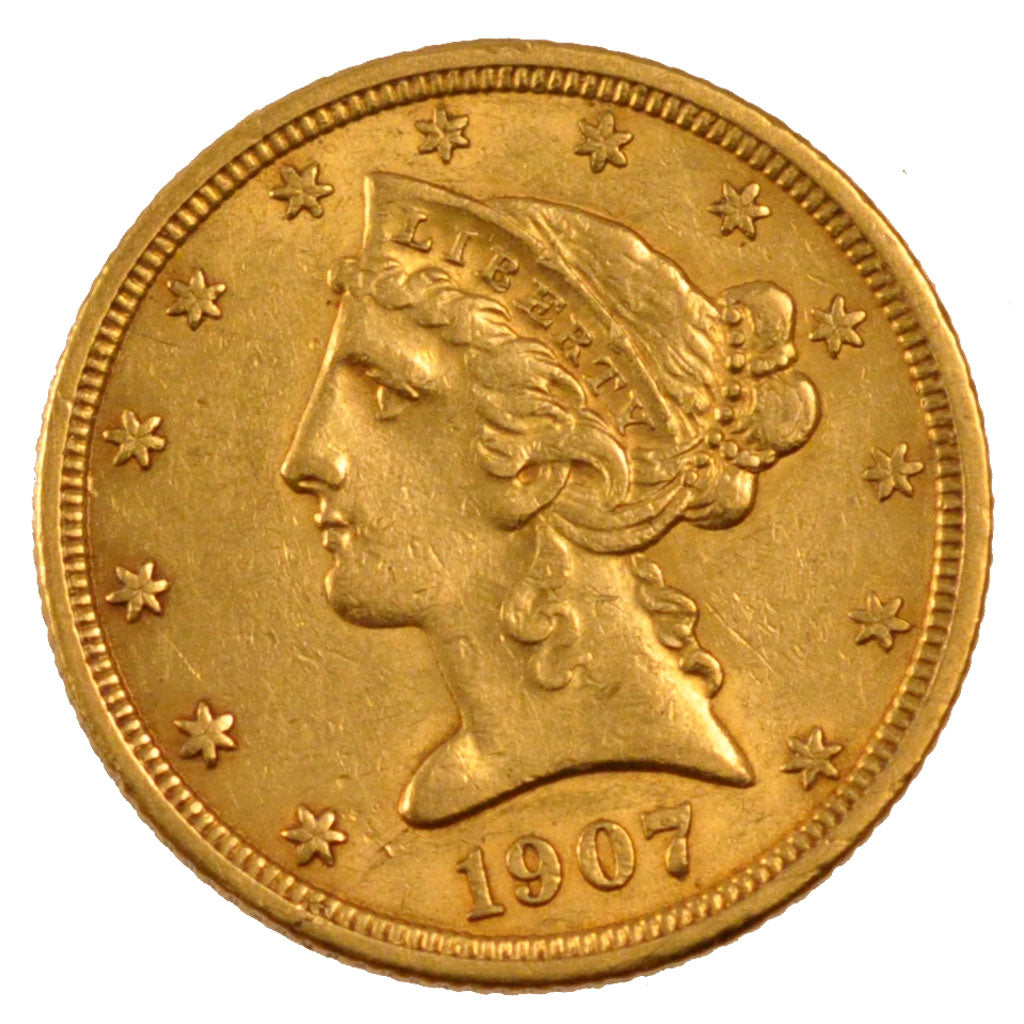 États-Unis, 5 Dollars Liberty