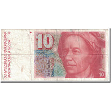 Banknote, Switzerland, 10 Franken, 1981, Undated, KM:53c, VF(30-35)
