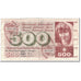 Banknote, Switzerland, 500 Franken, 1970, 1970-01-05, KM:51h, EF(40-45)
