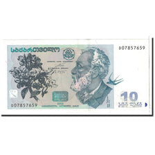 Georgien, 10 Lari, 2002, KM:71a, UNZ