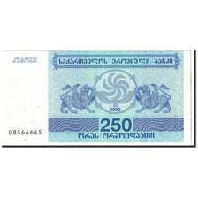 Banknote, Georgia, 250 (Laris), 1993, Undated, KM:43a, UNC(65-70)