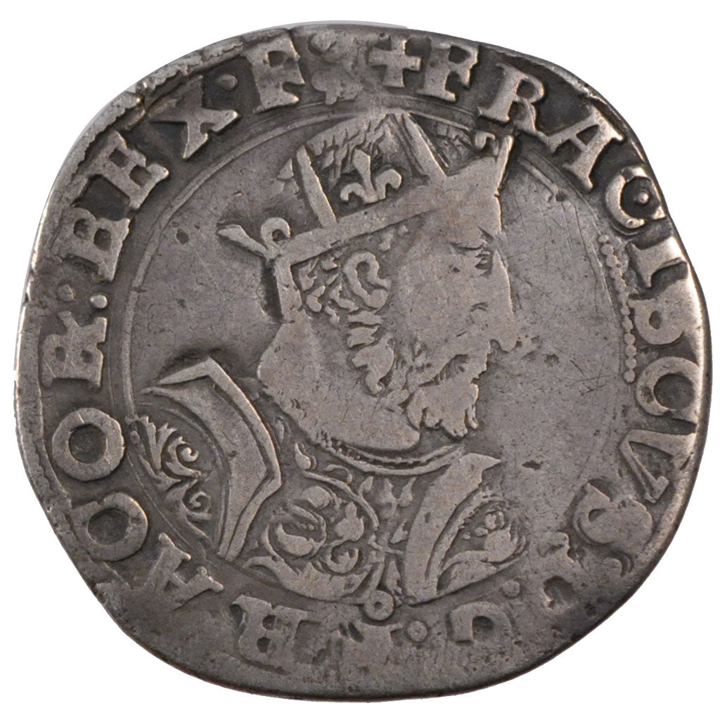 FRANCE, Teston, Lyons, VF(30-35), Silver, Duplessy #904, 9.20