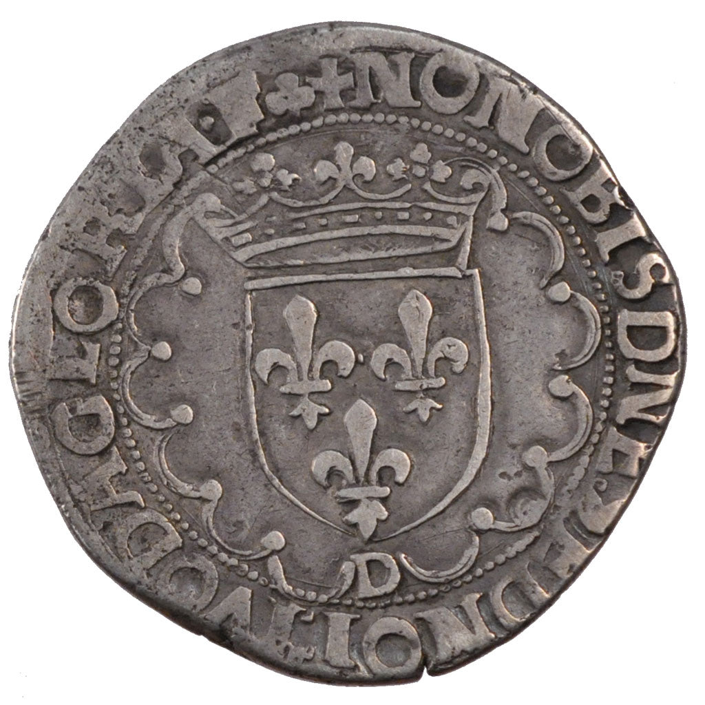 FRANCE, Teston, Lyons, VF(30-35), Silver, Duplessy #904, 9.20