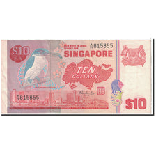 Geldschein, Singapur, 10 Dollars, 1979, Undated, KM:11a, VZ