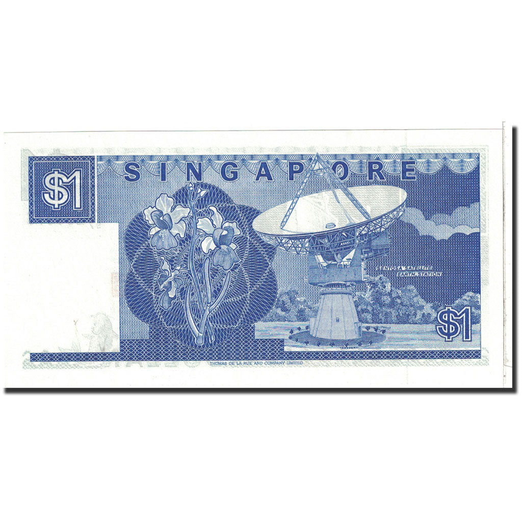 Banknote, Singapore, 1 Dollar, 1987, Undated, KM:18a, UNC(65-70)