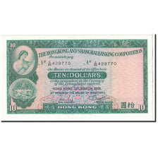 Hong Kong, 10 Dollars, 1981, 1981-03-31, KM:182i, UNC