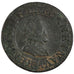FRANCE, Double Tournois, 1605, Paris, EF(40-45), Copper, CGKL #222, 2.60