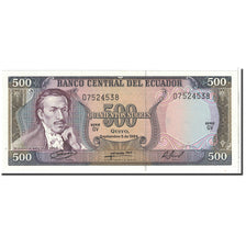 Banknot, Ekwador, 500 Sucres, 1984, 1984-09-05, KM:124a, UNC(65-70)