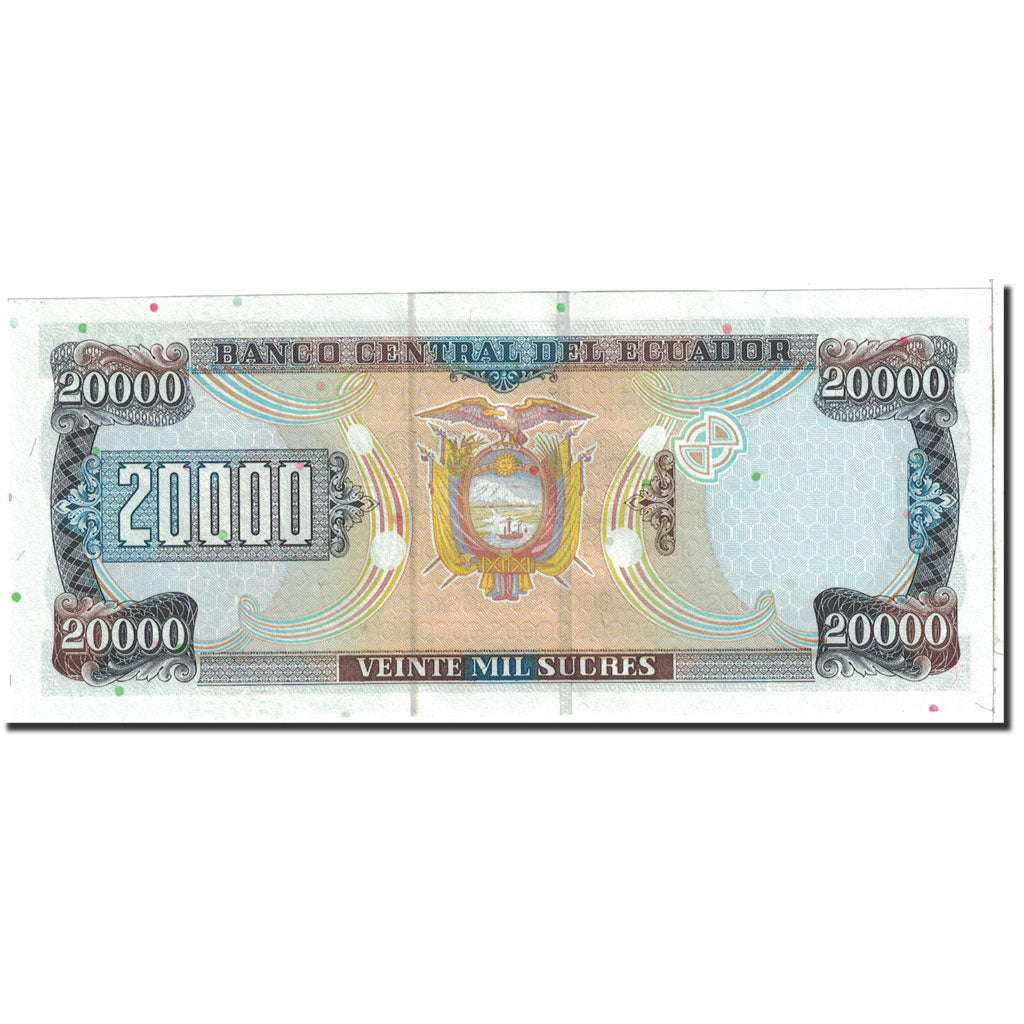 Banknote, Ecuador, 20,000 Sucres, 1995, 1995-11-20, KM:129a, UNC(64)