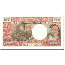 Billete, 1000 Francs, 1975, Nuevas Hébridas, KM:20b, Undated, UNC