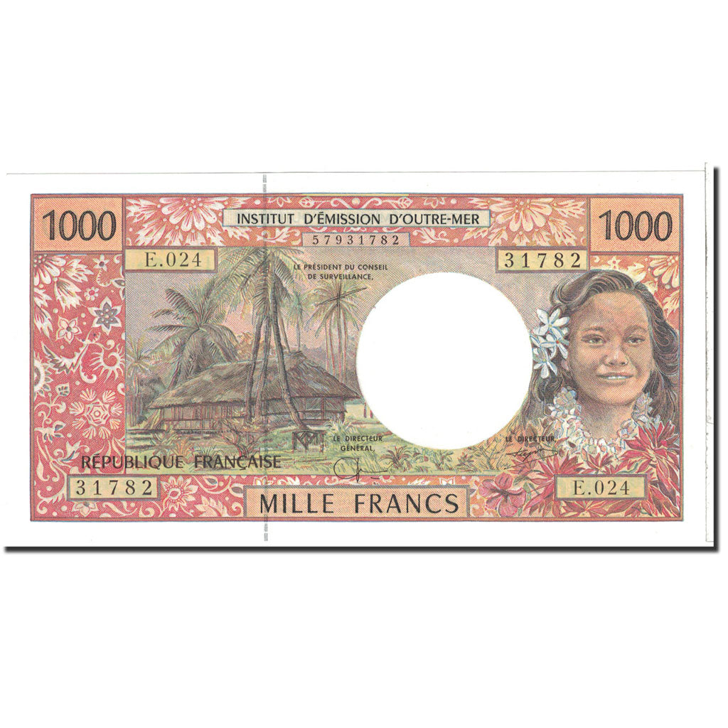 Banknote, French Pacific Territories, 1000 Francs, 2002, Undated, KM:2f.1