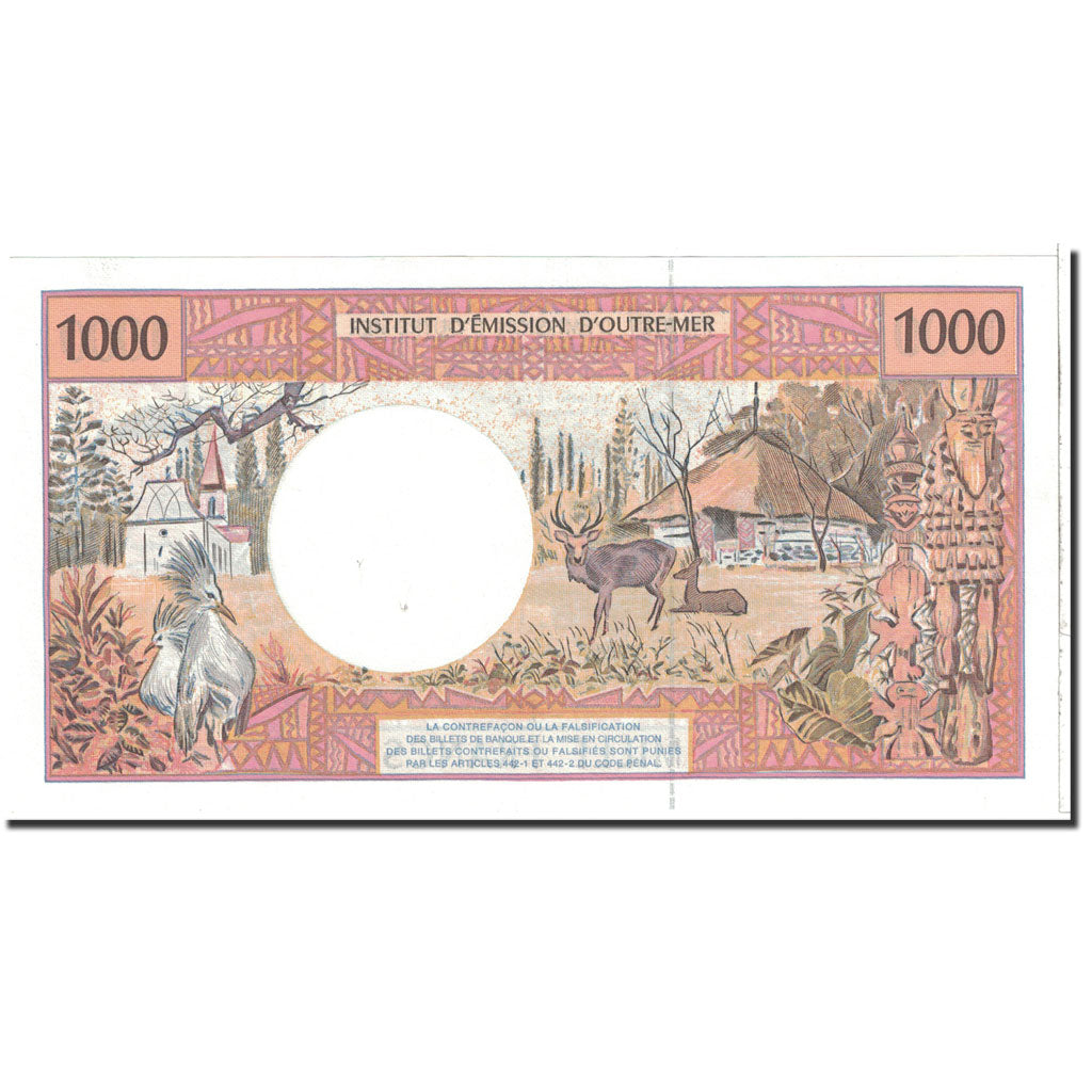 Banknote, French Pacific Territories, 1000 Francs, 2002, Undated, KM:2f.1