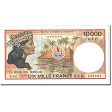 French Pacific Territories, 10,000 Francs, 1995, KM:4b, AU(55-58)