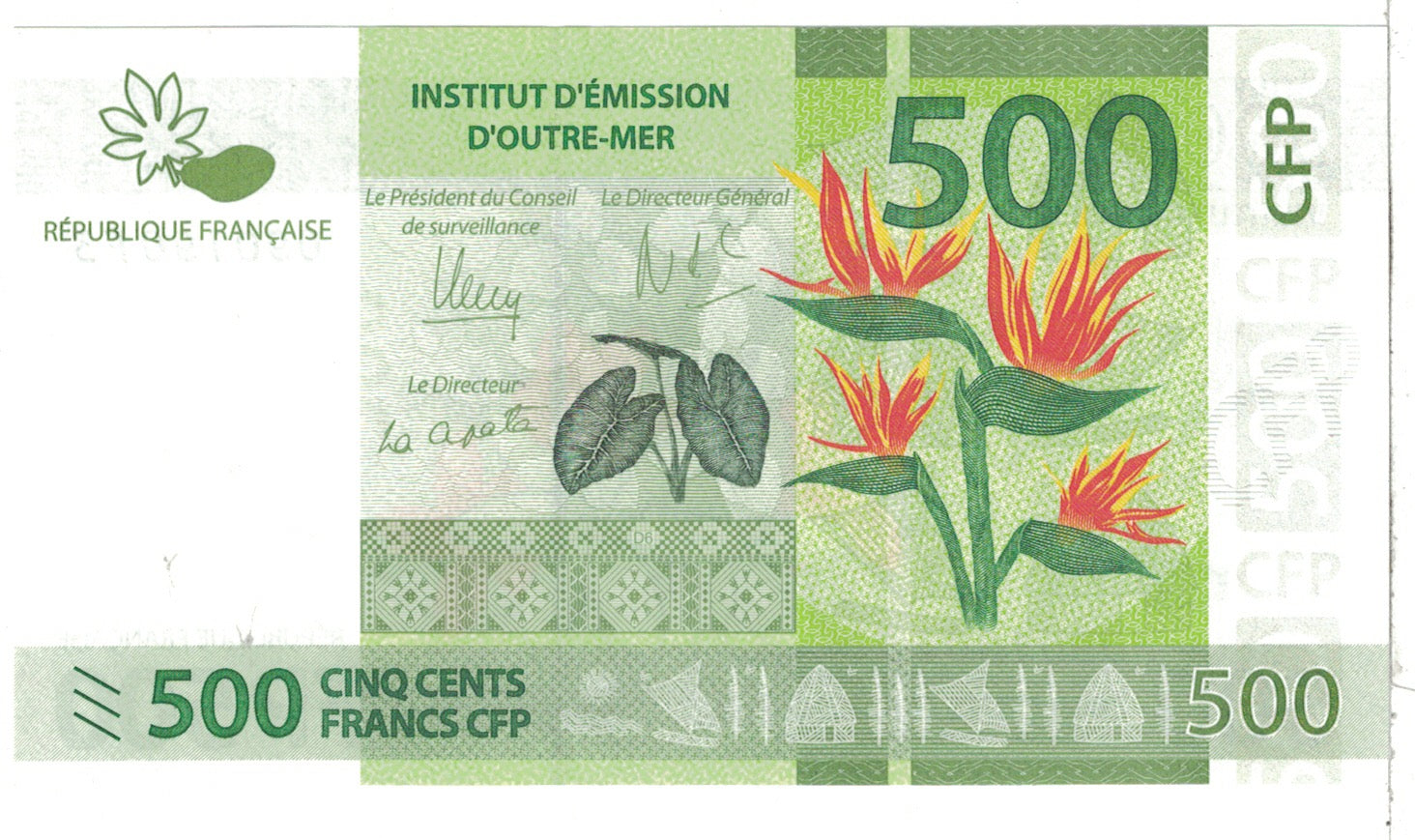 Banknote, French Pacific Territories, 500 Francs, 2014, Undated, KM:5