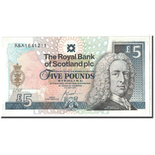 Scotland, 5 Pounds, 2004, KM:363, 2004-05-14, UNC(65-70)
