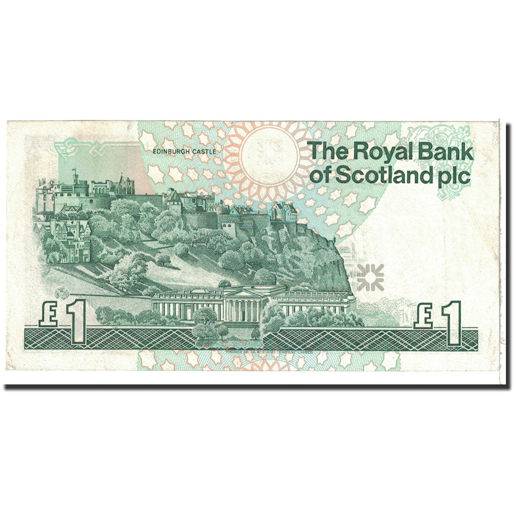 Billete, 1 Pound, 1991, Escocia, KM:351b, 1991-07-24, SC+