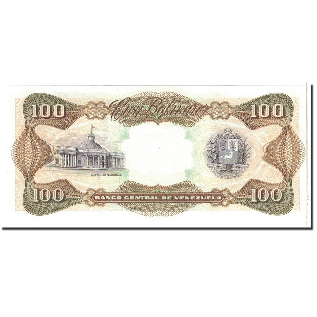 Banconote, Venezuela, 100 Bolivares, 1998, KM:66f, 1998-02-05, FDS