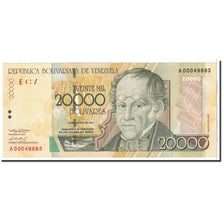 Geldschein, Venezuela, 20,000 Bolívares, 2001, 2001-08-16, KM:86a, UNZ