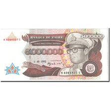 Billet, Zaïre, 5,000,000 Zaïres, 1992, 1992-10-01, KM:46a, NEUF