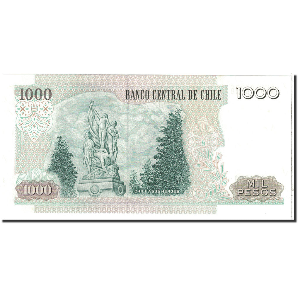 Banknote, Chile, 1000 Pesos, 2005, Undated, KM:154f, UNC(65-70)