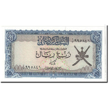 Biljet, Oman, 1/4 Rial, 1977, Undated, KM:15a, NIEUW