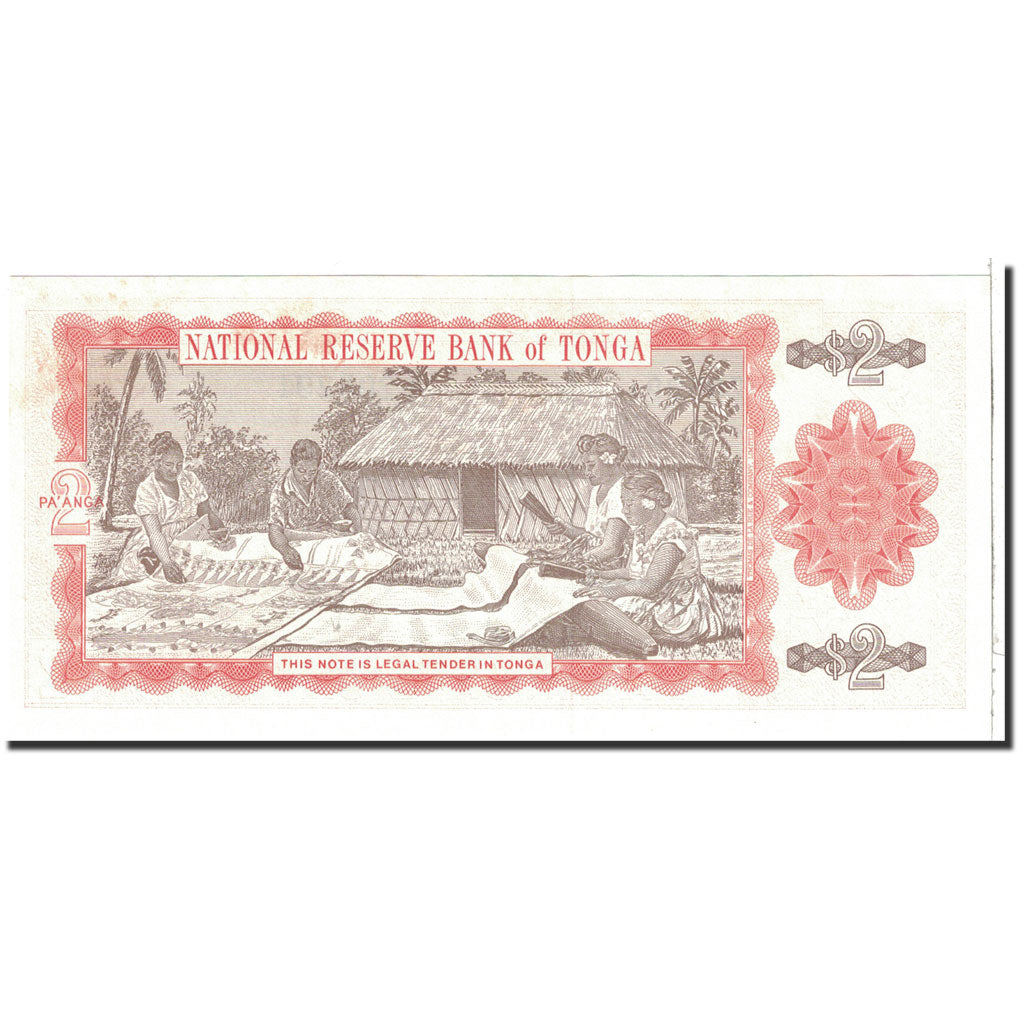 Tonga, 2 Pa'anga, 1992, KM:26, SPL+