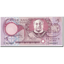 Banknote, Tonga, 5 Pa'anga, 1995, Undated (1995), KM:33a, UNC(64)