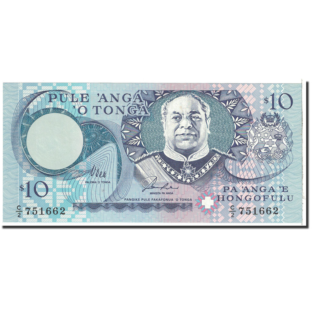 Tonga, 10 Pa'anga, 1995, KM:34a, UNC(65-70)