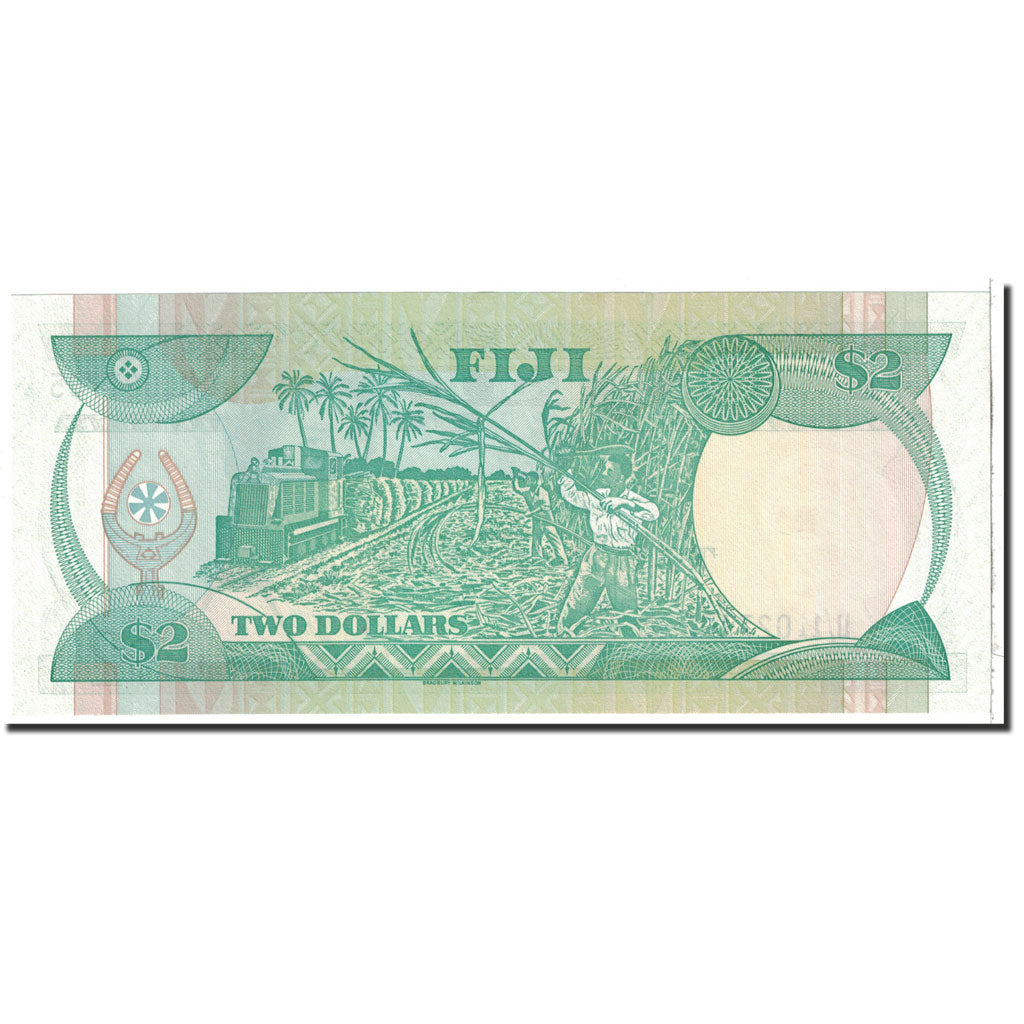 Fiji, 2 Dollars, 1988, KM:87a, UNC(65-70)