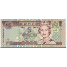 Banknote, Fiji, 5 Dollars, 2002, Undated, KM:105a, UNC(65-70)