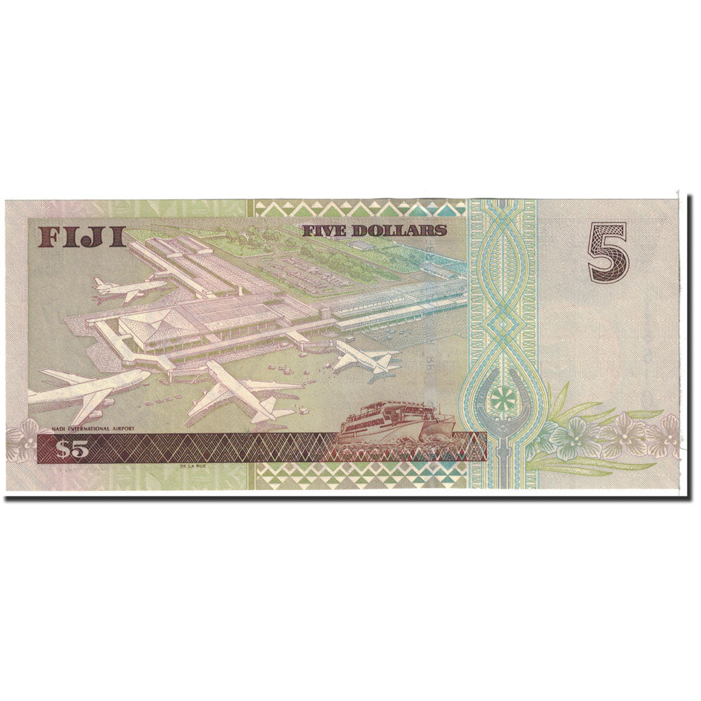 Banknote, Fiji, 5 Dollars, 2002, Undated, KM:105a, UNC(65-70)