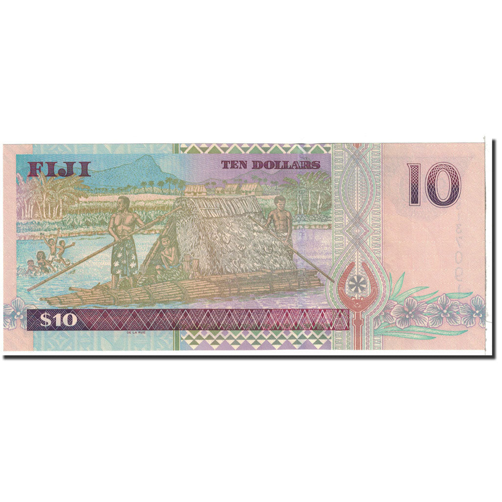 Fiji, 10 Dollars, 2002, KM:106a, UNC(65-70)