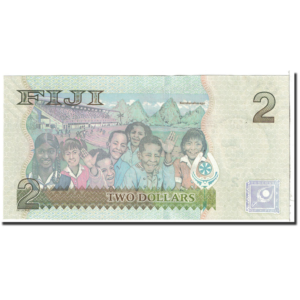 Fiji, 2 Dollars, 2007, KM:109a, SPL+