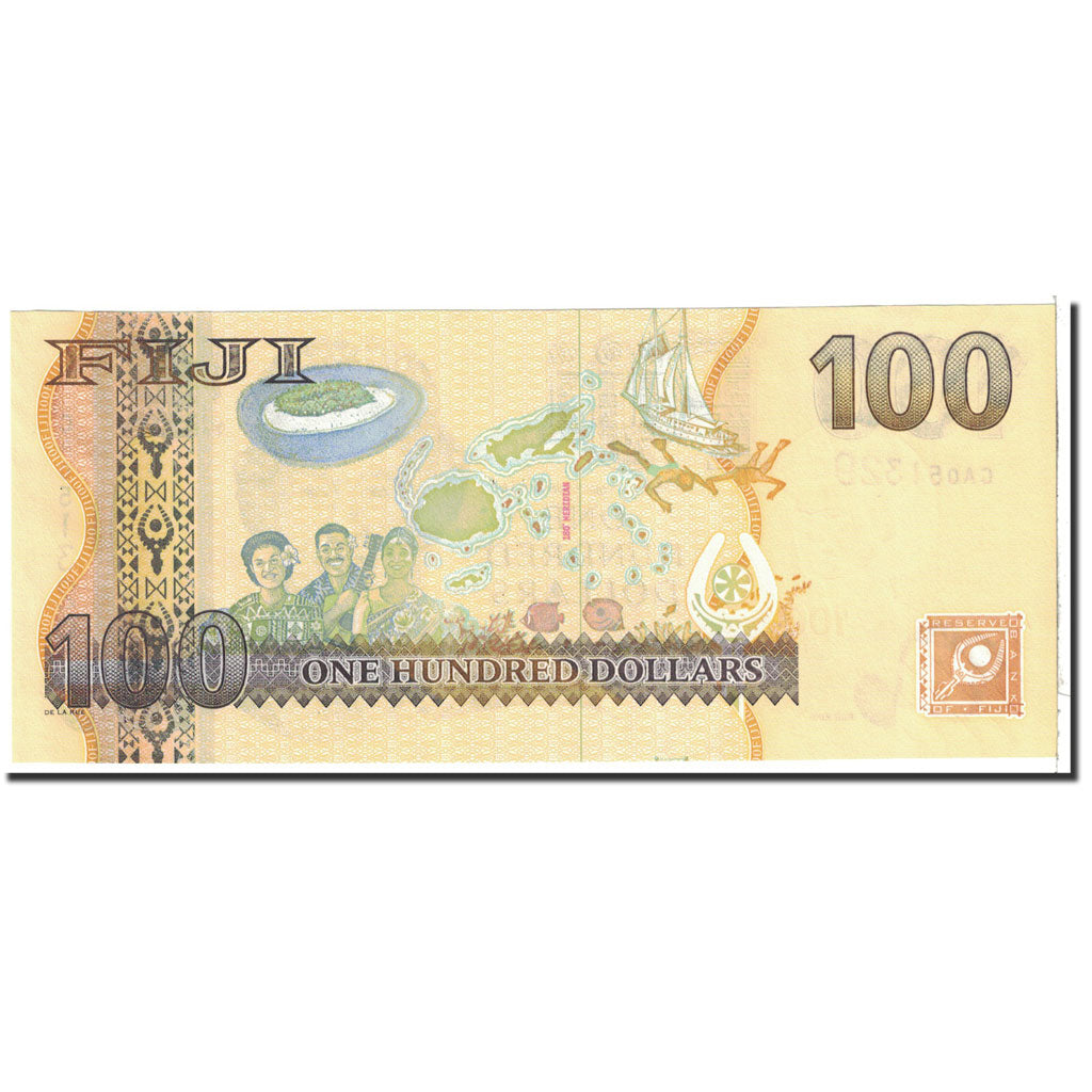 Fiji, 100 Dollars, 2007, KM:114a, NEUF