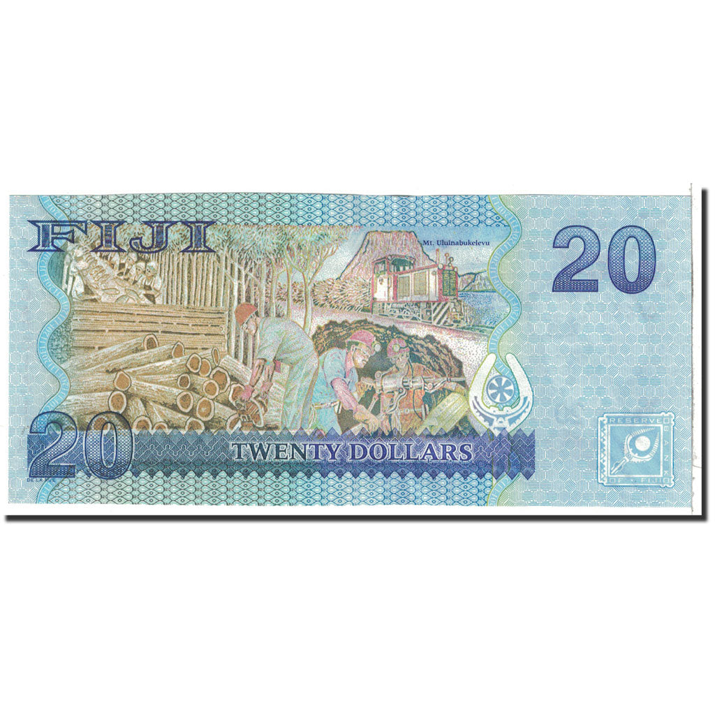 Banknote, Fiji, 20 Dollars, 2007, Undated, KM:112a, UNC(65-70)