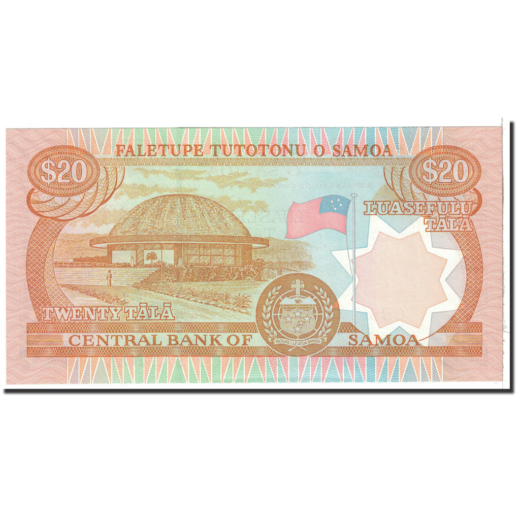Samoa Occidental, 20 Tala, 2002, KM:35b, UNC