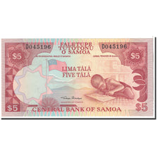 Billete, 5 Tala, 2002, Samoa Occidental, KM:33a, Undated, UNC